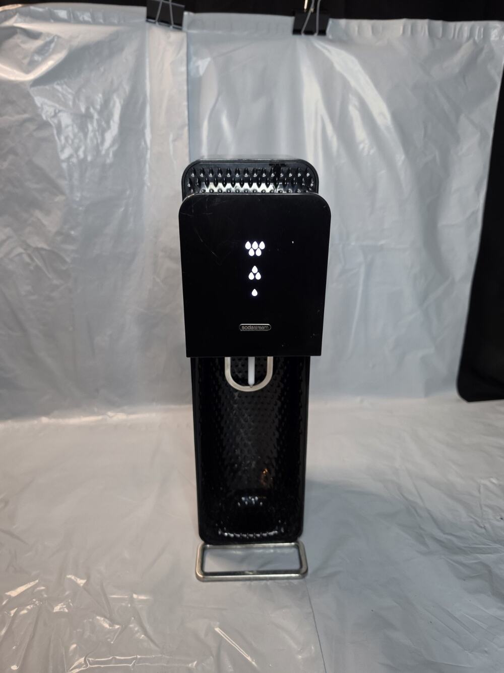 SodaStream Sparkling Water Fizz Maker Black SRA-001 Machine Only Clean & Ready